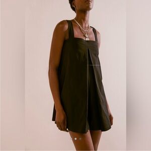 Free People Nichola Romper in Black